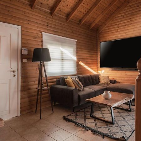 Wood House "Private Spa" Vergia Exterior foto